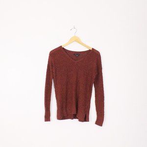 *American Eagle Outfitters Brown Knit Sweater